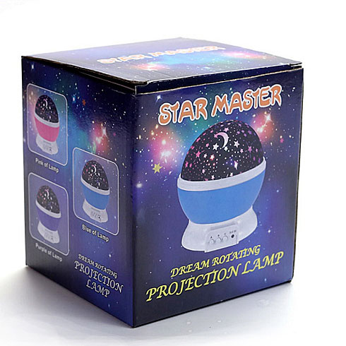Star Master 360 Degree Rotation Sky Starry Light Multicolor 3d Night Light Projector Star Kids Led Night Light