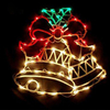Christmas Xmas Double Bell Rope Light Motif Street Rope