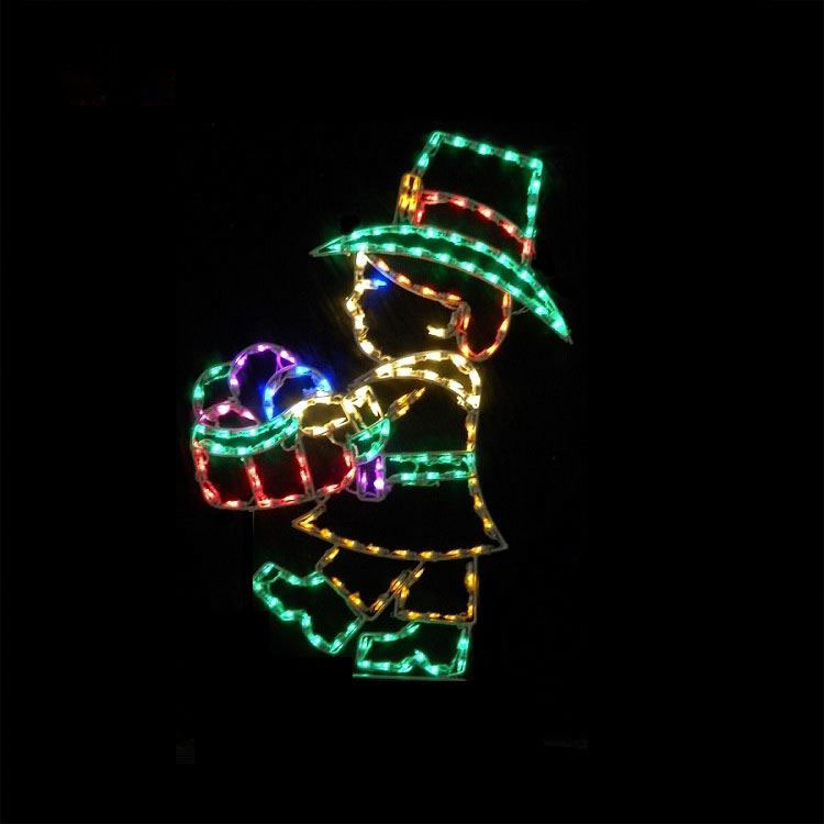 Factory Directly Sale High Quality Holiday Decoration Led Rope Light