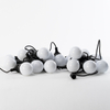 Outdoor Warm White Small LED Ball Globe String Lights