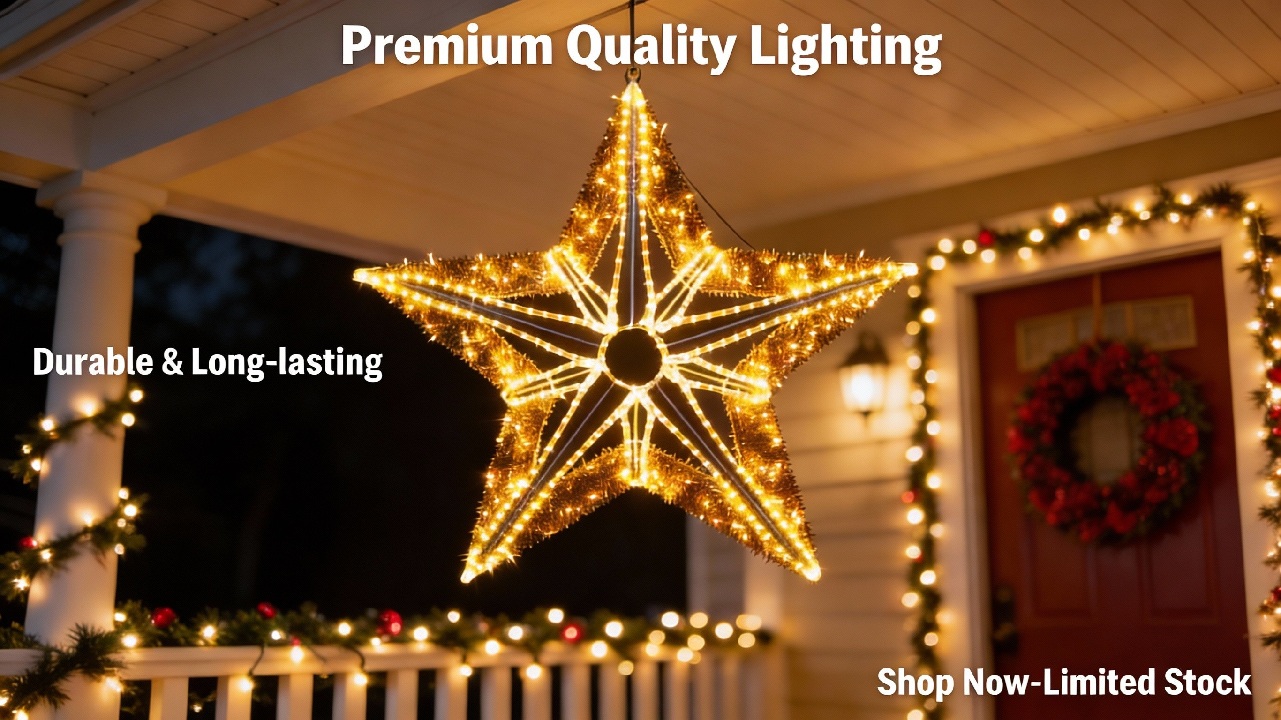 金星星灯装饰_1280x720