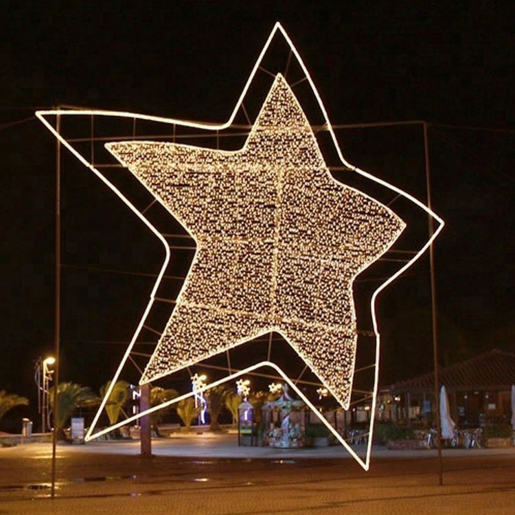 LED Christmas Star Rope Light Motif