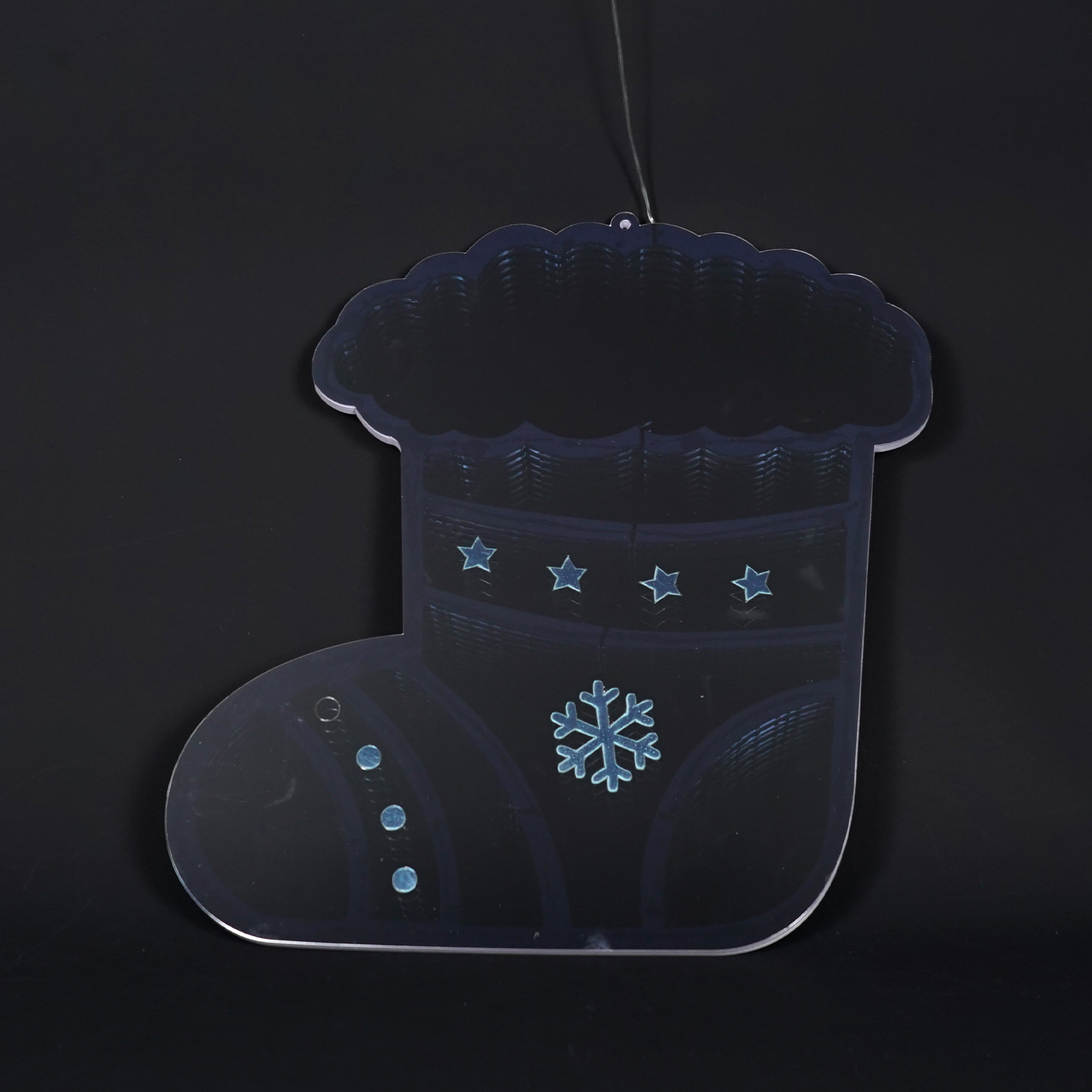 Christmas Shoe PET Mirror Tunnel LED Light