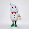 Acrylic Ghost Festival Tilted-head Smiling Figure