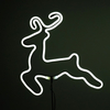LED Neon Christmas Deer Shape Ground Stake Light