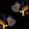 Artificial Outdoor Christmas 3D Bell Led Motif Light for Holiday