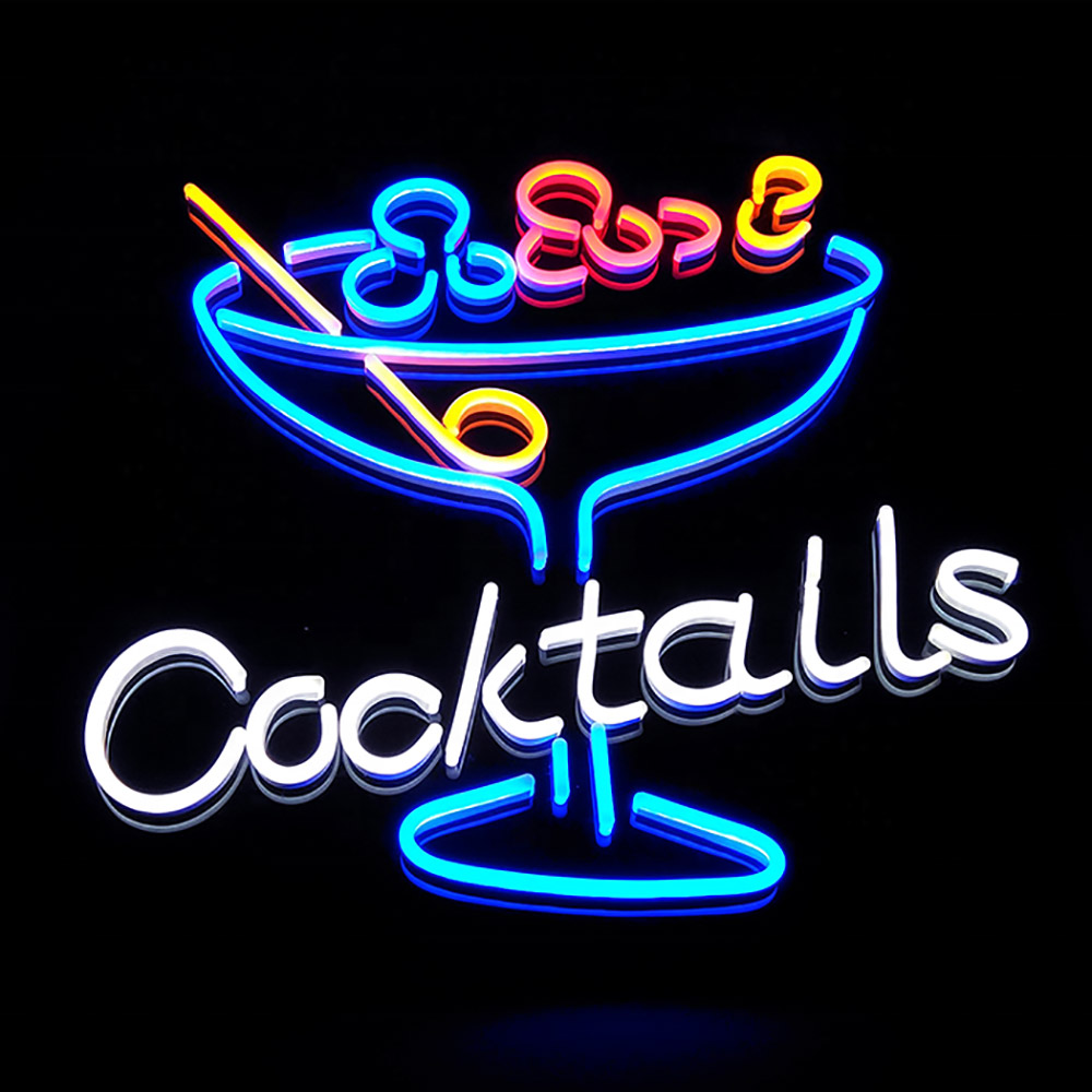 Hot sales various color Illuminated custom led neon sign lights