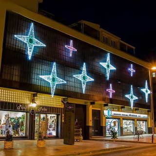 LED Christmas Star Rope Light Motif