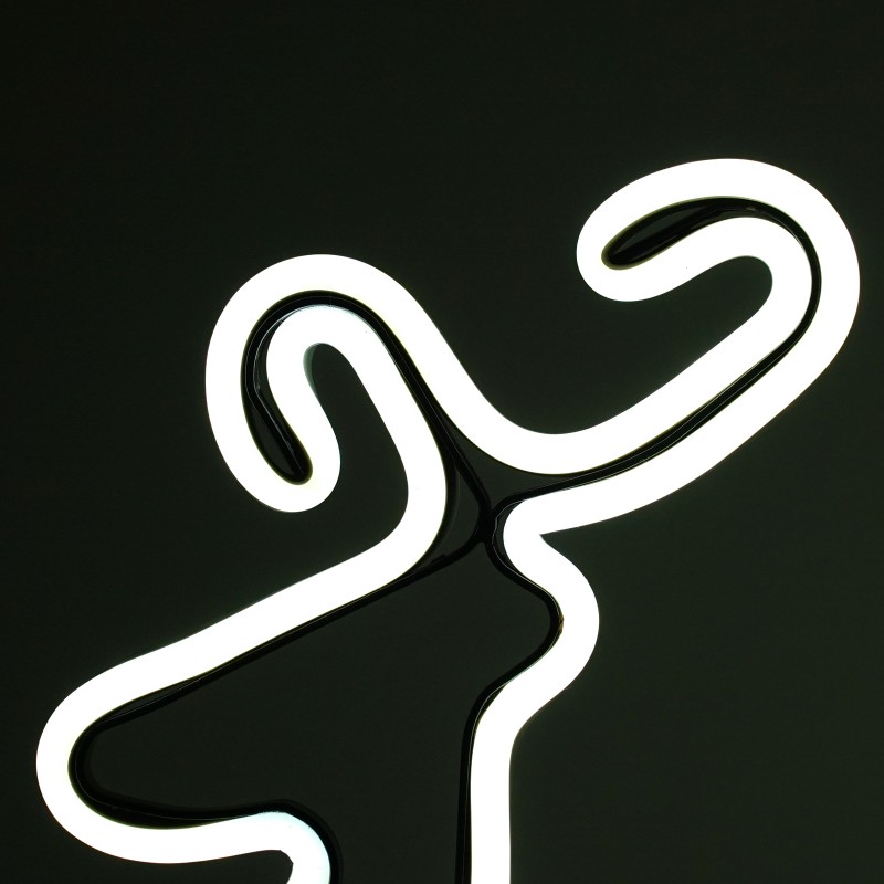 LED Neon Christmas Deer Shape Ground Stake Light